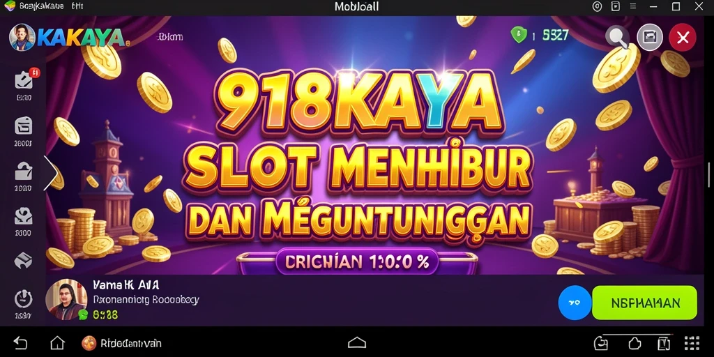 Tampilan gameplay 918KAYA yang seru dan menegangkan.