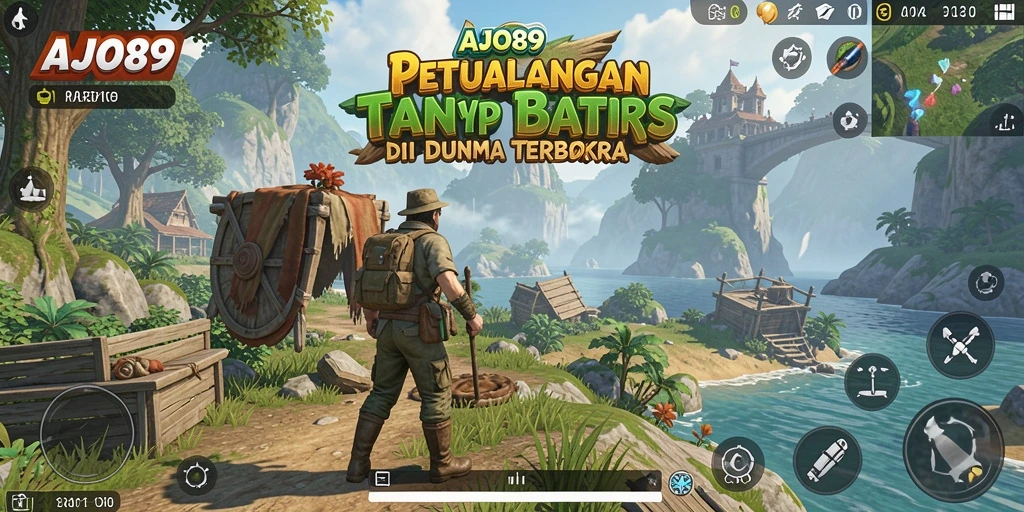 Gameplay AJO89 memperlihatkan eksplorasi dunia terbuka yang menakjubkan.