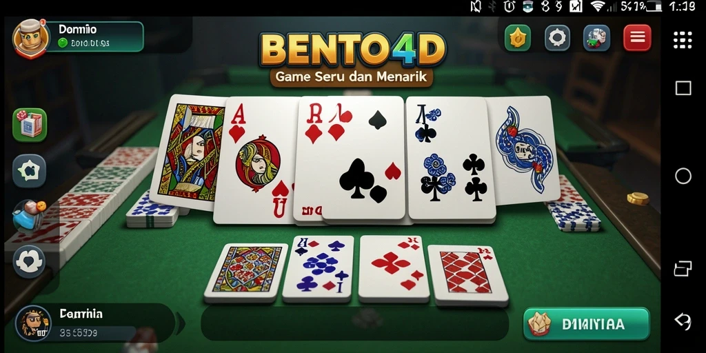 Tampilan gameplay BENTO4D yang seru dan menegangkan.