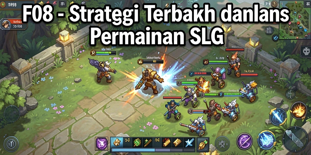 Tampilan dinamika pertempuran dalam F08 yang seru dan menegangkan.