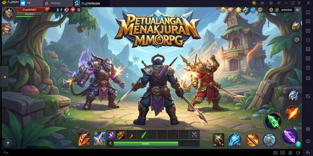 Tampilan gameplay yang memukau dalam FUJIWIN88, penuh aksi dan petualangan.