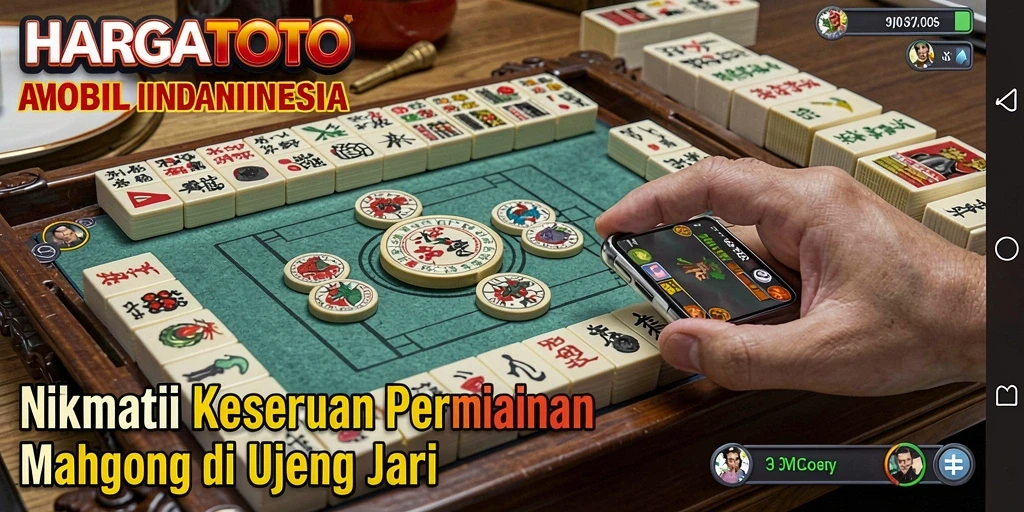 Screenshot utama HARGATOTO menampilkan gameplay Mahjong yang menarik.