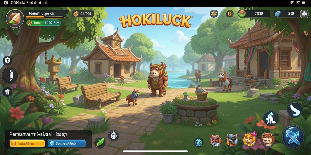 Screenshot gameplay HOKILUCK menampilkan aksi seru dan interaksi menyenangkan.