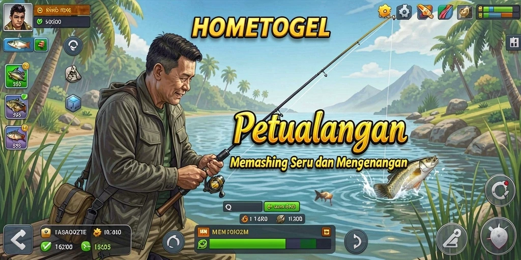 Tangkapan ikan yang menarik di HOMETOGEL saat memancing.