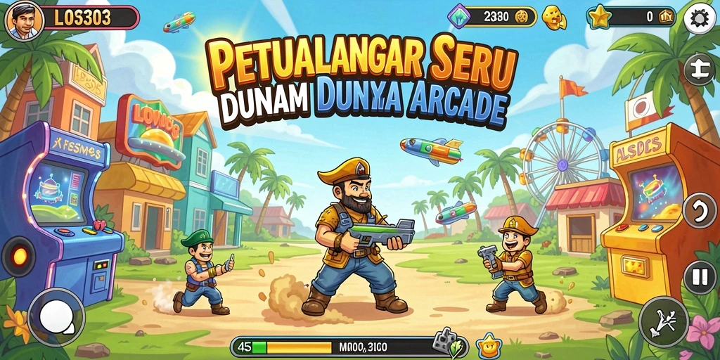 Tampilan gameplay seru dari LOS303 dengan tantangan menarik.