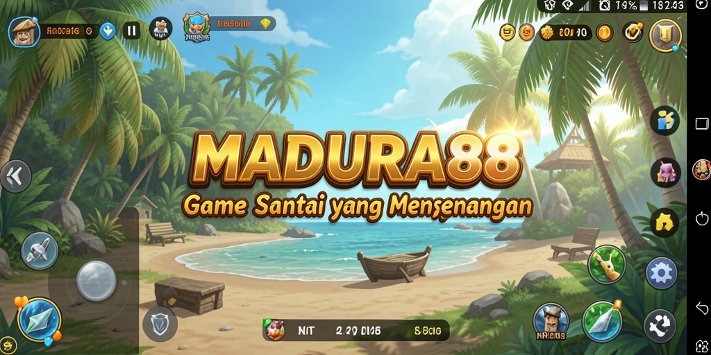 Screenshot gameplay MADURA88 menampilkan keseruan dan grafik berwarna.