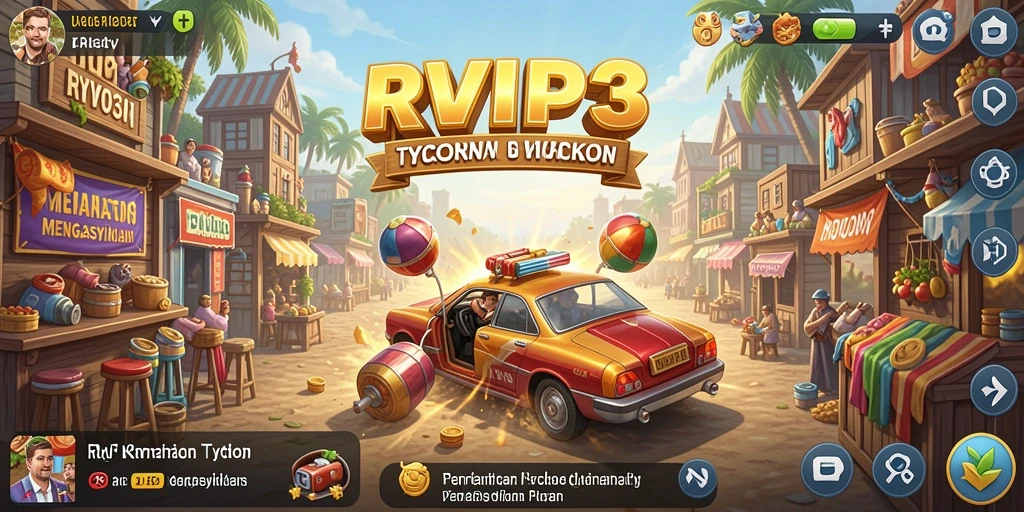 Tampilan screenshot gameplay RVIP3 yang menarik dan interaktif.