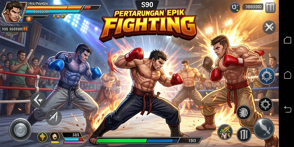 Tangkapan layar S80 menampilkan aksi pertarungan seru dan karakter yang mengesankan.
