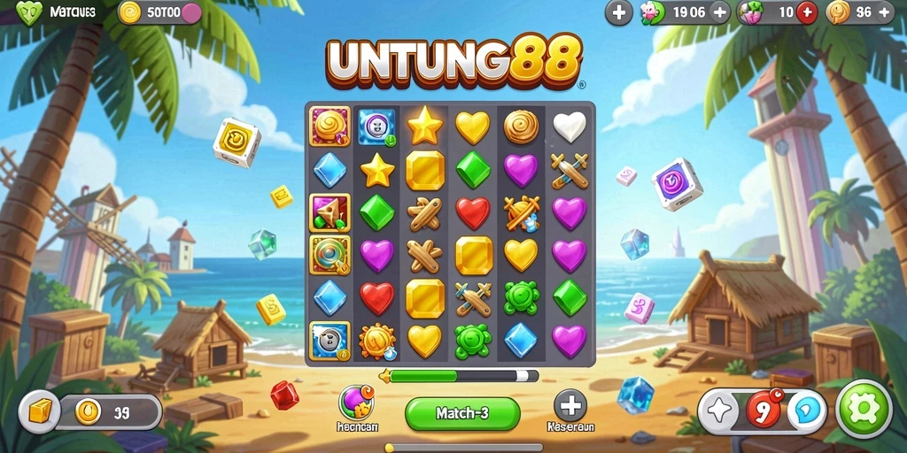 Tampilkan gameplay seru di UNTUNG88 dengan kombinasi warna-warna cerah.