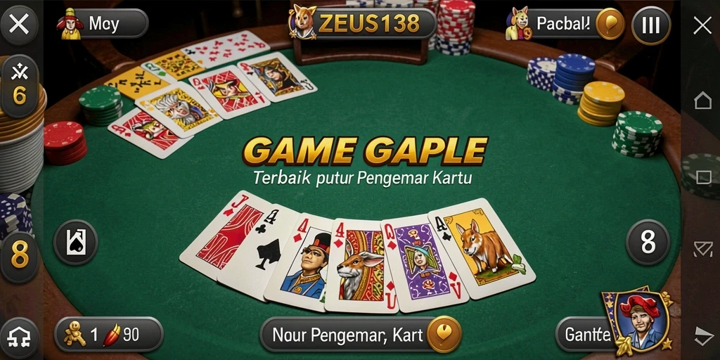 Gameplay seru di ZEUS138 dengan teman-teman.